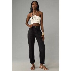 The Wanderer Mid-Rise Relaxed-Leg Pants by Pilcro 33